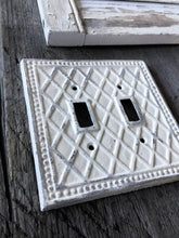 Diamond Double Switch Plate