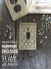 Diamond Single Light Switch Cover