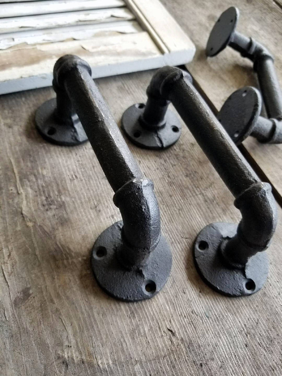 Industrial Pipe Handle Farmhouse Iron Co