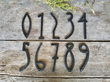 Modern Iron House Numbers