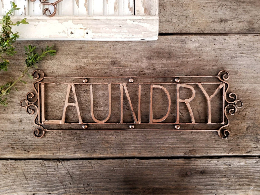 Shabby Laundry Sign