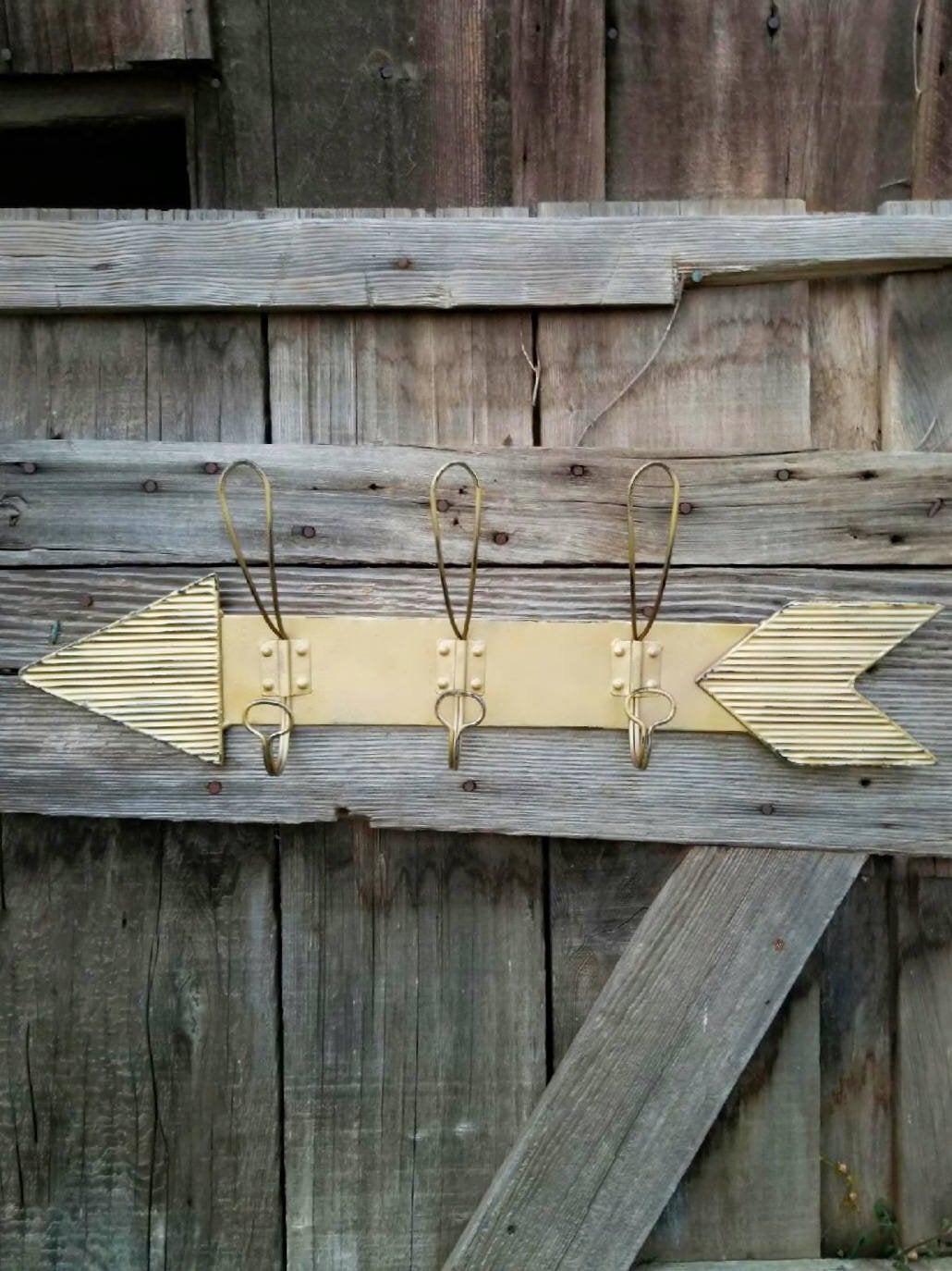 Metal Arrow Coat Rack - Main Image