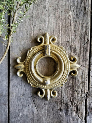 DOITOOL Owl Door Knocker – Vintage Iron Door Knocker Ring For Garden, Farmhouse, Wooden & Antique Doors (22.5x17.7x4.5 Cm)